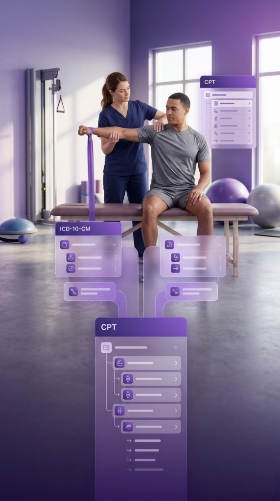 Physical Therapy CPT and HCPCS Codes