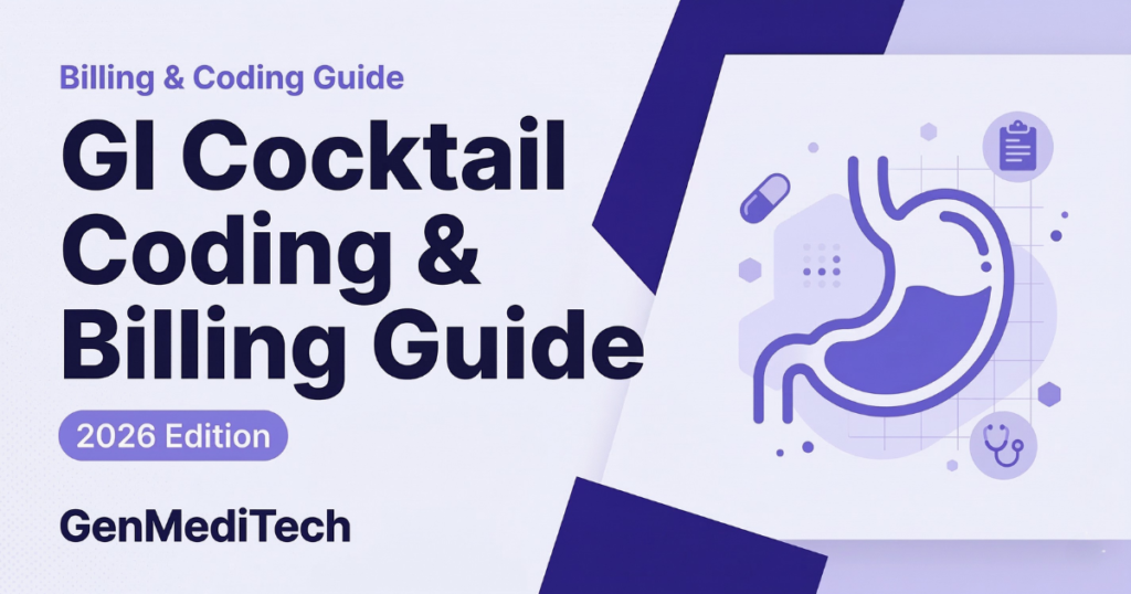 GI Cocktail Coding & Billing Guide (2026)