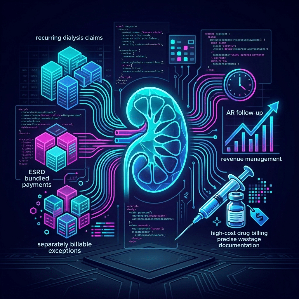 Dialysis coding errors in nephrology billing services
