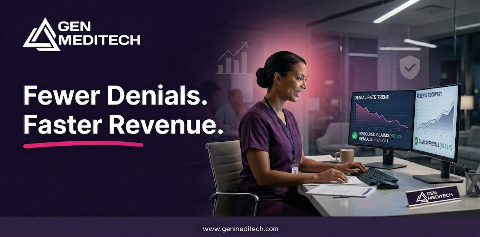 How to Reduce Claim Denials | GenMeditech