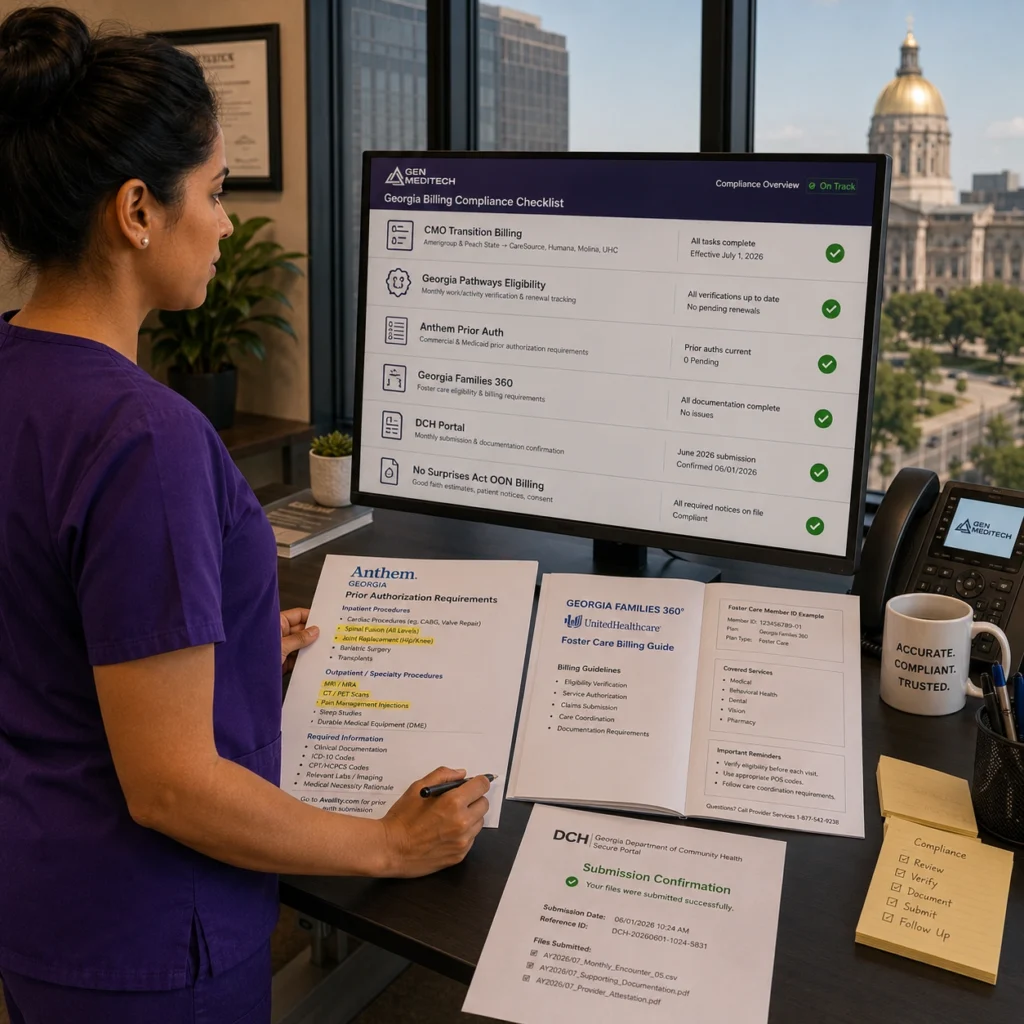 Georgia Billing Compliance We Handle for You