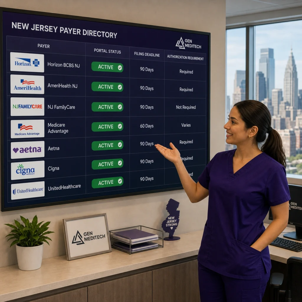 Major NJ Payers We Work With