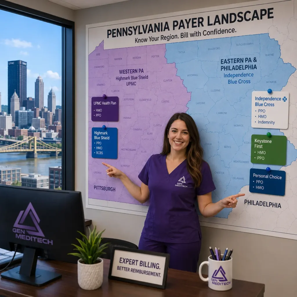 Major Payers We Bill in Pennsylvania