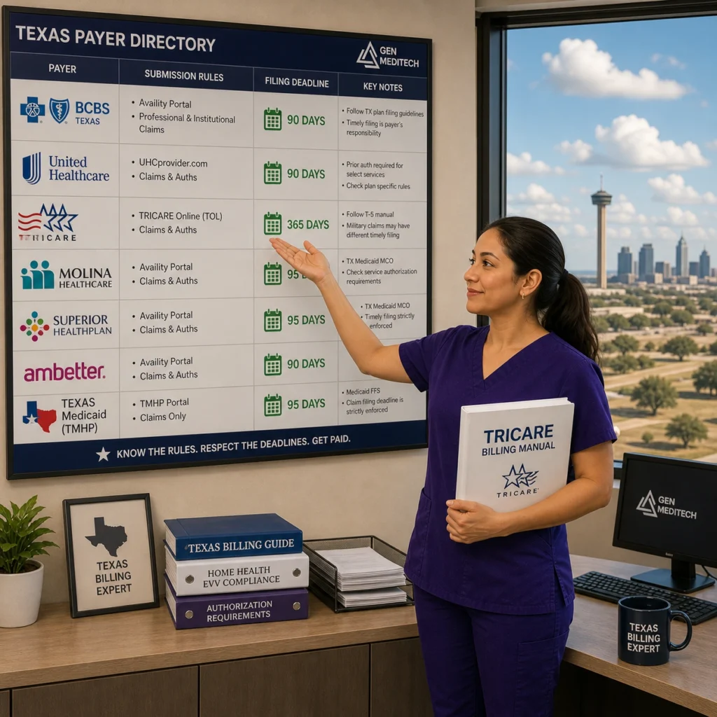 Texas Insurance Payers We Work With