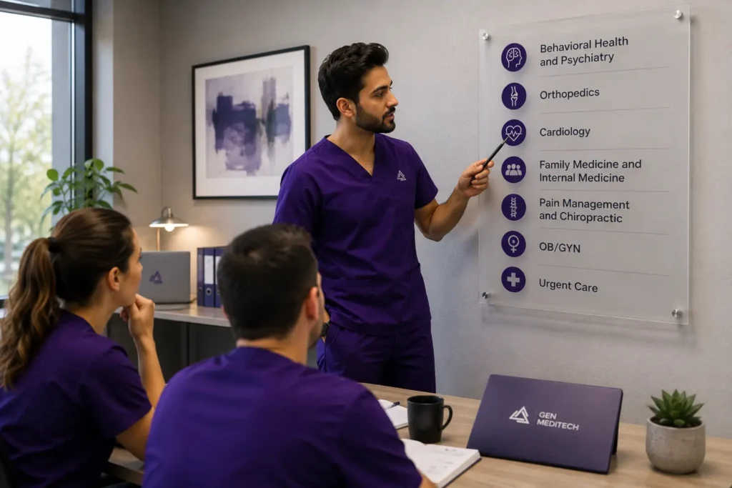 Medical Specialties We Serve Across California