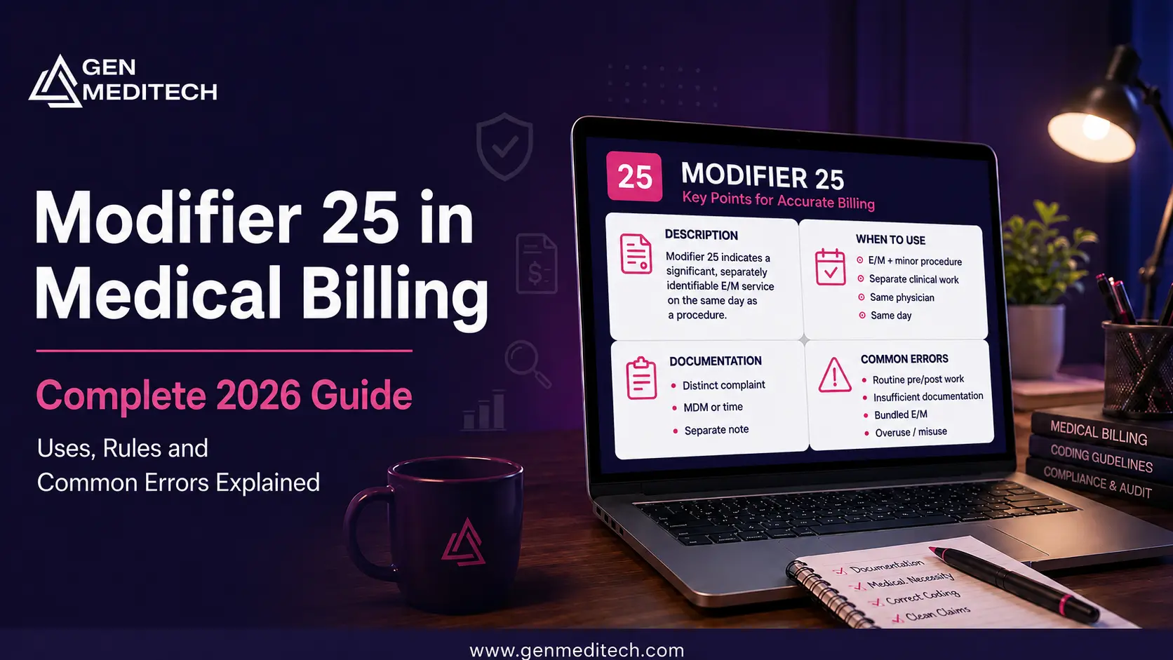 Modifier 25 in Medical Billing: Complete Guide 2026 1 Modifier 25 in Medical Billing: Complete 2026 Guide